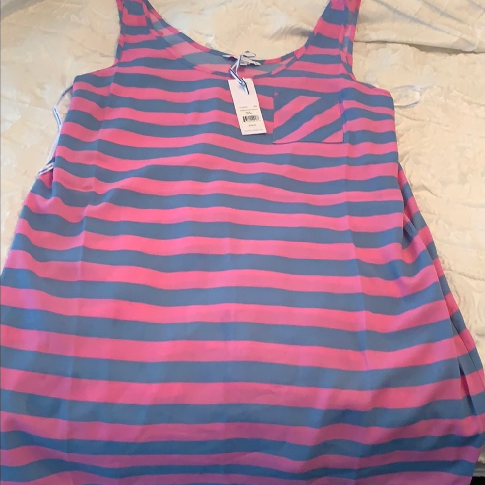 Southern Tide tank Dress/coverup